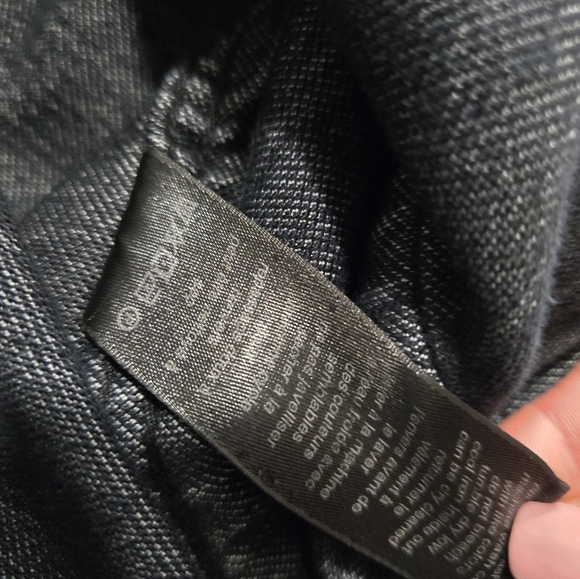 Mens UGG Janson Sherpa Trucker Jacket Size Medium  blueish grey Great Condition - Picture 6 of 9